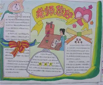 教师节黑板报老师的教诲催我风雨兼程