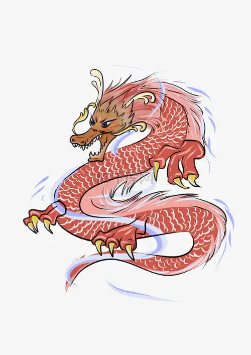 手绘龙卡通游戏龙素材图片免费下载千库网