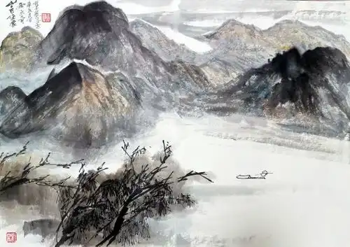 画家王学艺妙笔写景抒情怀翰墨颂歌展风采