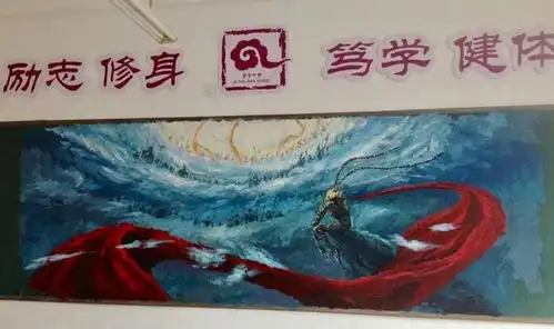 初中生黑板报火了,老师看后直呼舍不得擦,绘画功底惹人羡慕