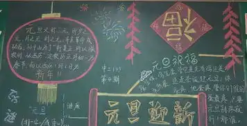 元旦黑板报小学内容资料