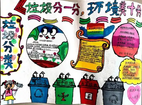 垃圾分类齐参与石予娃们在行动