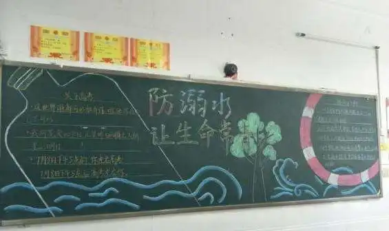 小学生黑板报走红,美术天赋叫人惊艳,网友看后直呼不敢相信