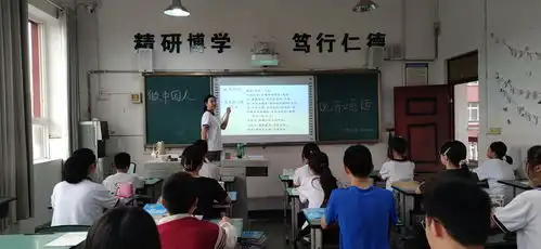 做中国人说普通话东坡区崇仁初中开展推普宣传活动