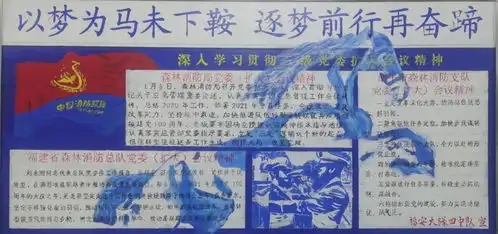 福建省森林消防总队三级党委扩大会议主题板报展评