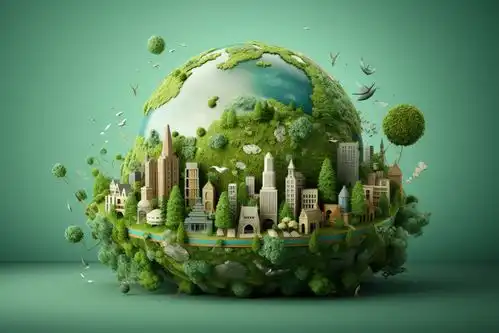 爱护地球家园绿色环保节能宣传摄影图片摄影图