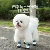 嬉皮狗宠物服饰hipidog嬉皮狗大狗狗鞋子夏季宠物金毛脚套拉布拉多中型大型犬边牧鞋套防脏柯基多少钱