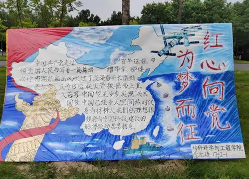 郑州大学2022级军训学生板报比赛顺利进行