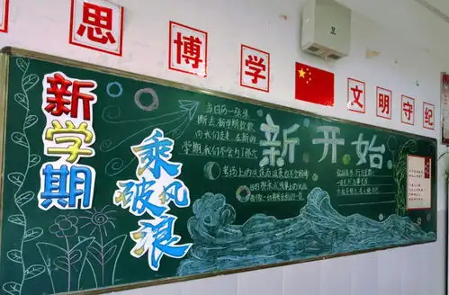 最美教室润物无声师大附实校初中部新学期教室文化布置展示