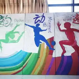体育学院举行河南科技大学第十六届校运动会运动会黑板报展出活动