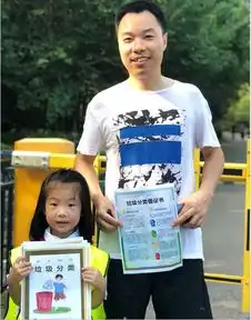合肥市琥珀小学环境保护我先行,垃圾分类我能行