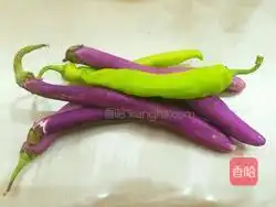 青椒炒茄子的做法