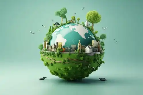 爱护地球家园绿色环保节能宣传摄影图片摄影图
