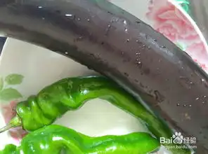 美味青椒素炒茄子