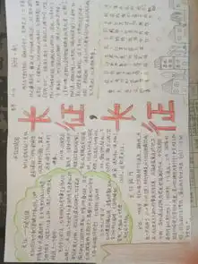 红星照耀中国长征篇黄骅三中1615班手抄报优秀作品展