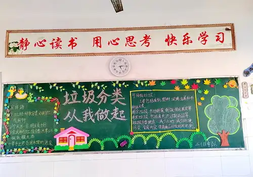 蒙城县许疃镇中心小学开展垃圾分类教育实践活动