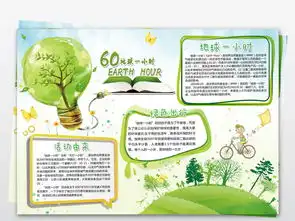 绿色环保手抄报psd分层模板下载图片素材psd52.02mb保护环境手抄报大全环保手抄报