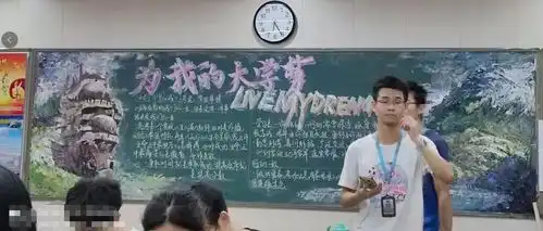 高中生黑板报火了,班主任直呼视觉盛宴,美术老师点评有天赋