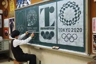 日本美术老师粉笔画画出新高度