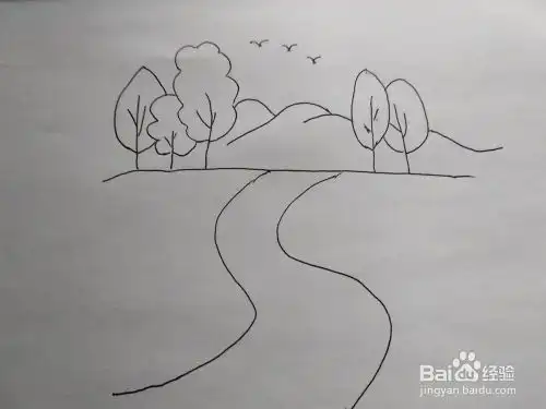 简单秋天的简笔画方法
