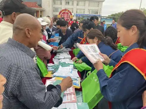 我为群众办实事,安全宣传咨询日活动进行中