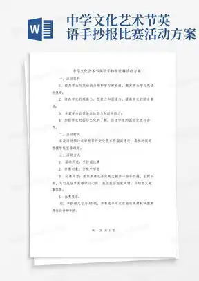 艺术节手抄报word模板下载熊猫办公