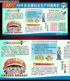 最新2015年全国安全生产月宣传栏展板