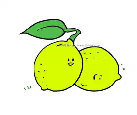 卡通柠檬简笔画图片