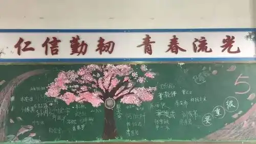 高2017级5班班级文化展示