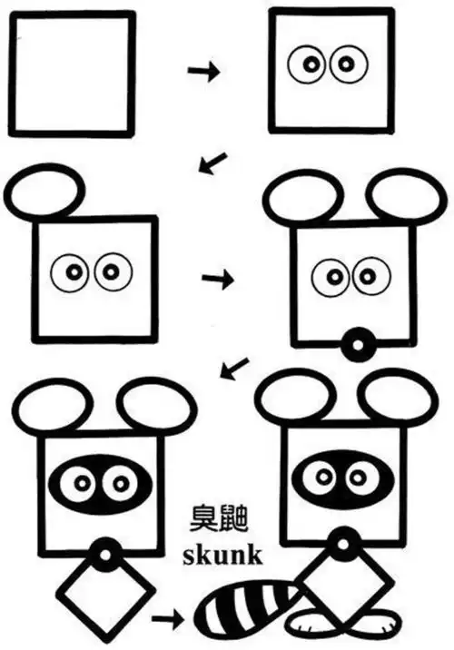 100副简笔画,快来一起学习吧学完赶紧教孩子