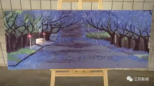 高校学生为保洁阿姨办画展网友看完惊叹她是被保洁事业耽误的艺术家