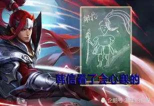 王者荣耀小学生黑板报上的英雄吕布看了要哭韩信看了会心寒