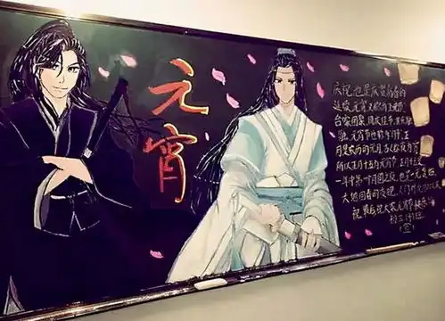 初中生黑板报火了,画出的哪吒叹为观止,堪称美术小天才