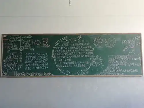 安徽工程技术学校举办快乐青春,我心飞翔主题黑板报评比