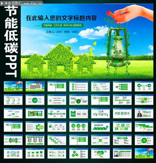 绿色环保节能低碳公益教育教学ppt