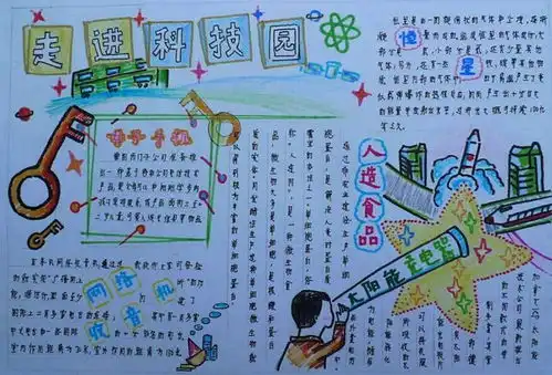 科技手抄报海洋里的科学