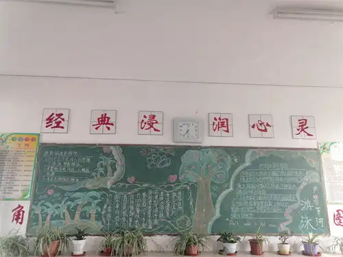 肥东县石塘学校开展防溺水主题黑板报评比活动