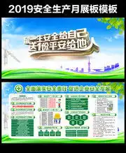 安全生产月展板,2021安全生产月宣传栏展板与板报素材,百图汇素材网第50页