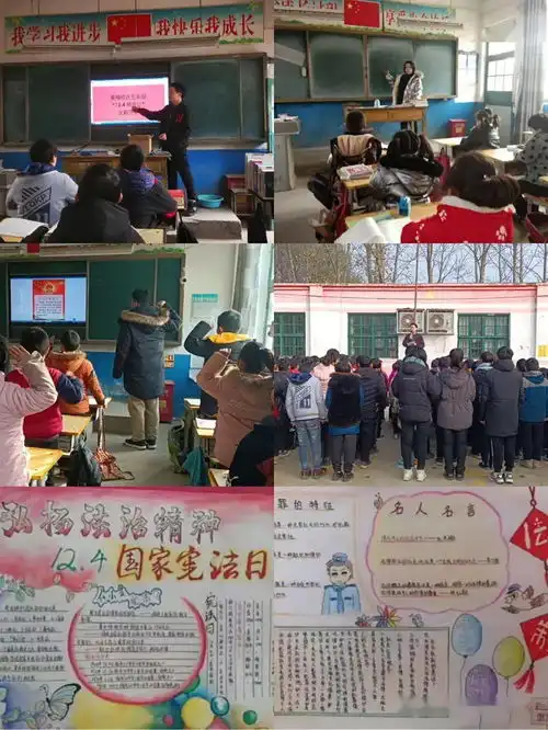 加强青少年法制教育促进青少年健康成长高庙王小学开展国家宪法日宣传活动