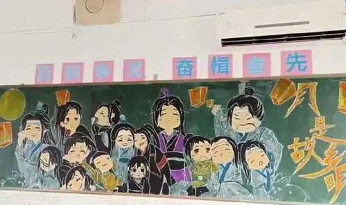 日本老师画海贼王黑板报庆祝学生毕业,网友却吐槽不新鲜了