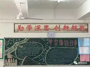 惠阳四中开展学雷锋精神,争做一个有道德的人黑板报比赛活动