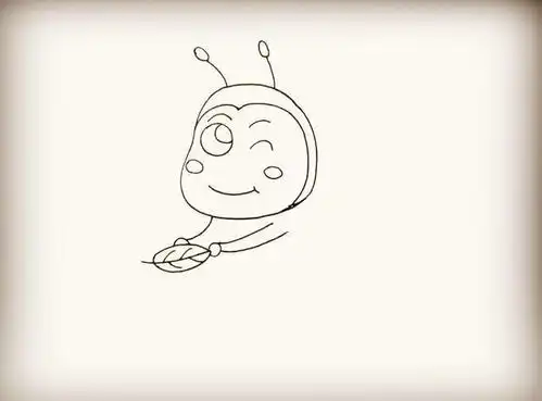 简笔画卡通虫子