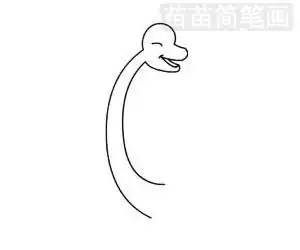 腕龙简笔画图片大全教程