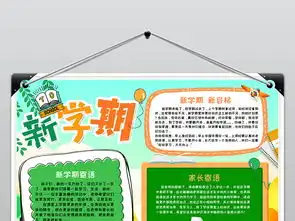 清新开学季新学期校园小报手抄报word模板图片素材wps下载1.48mb其他大全其他