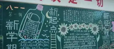 推广普通黑板报新学期