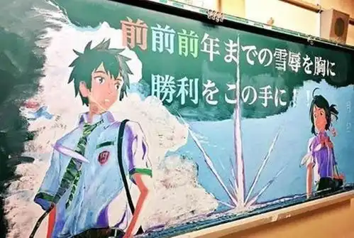 00后画的黑板报过于逼真,网友们直呼这是粉笔画出来的吗