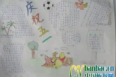 五一劳动节手抄报设计