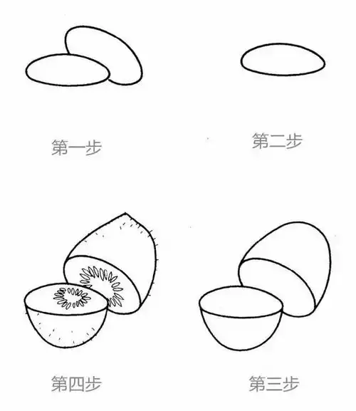 儿童水果画教程,太棒了,一看就会