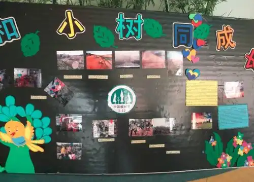幼儿园植树节主题手工环创,一站式备齐,实用收藏