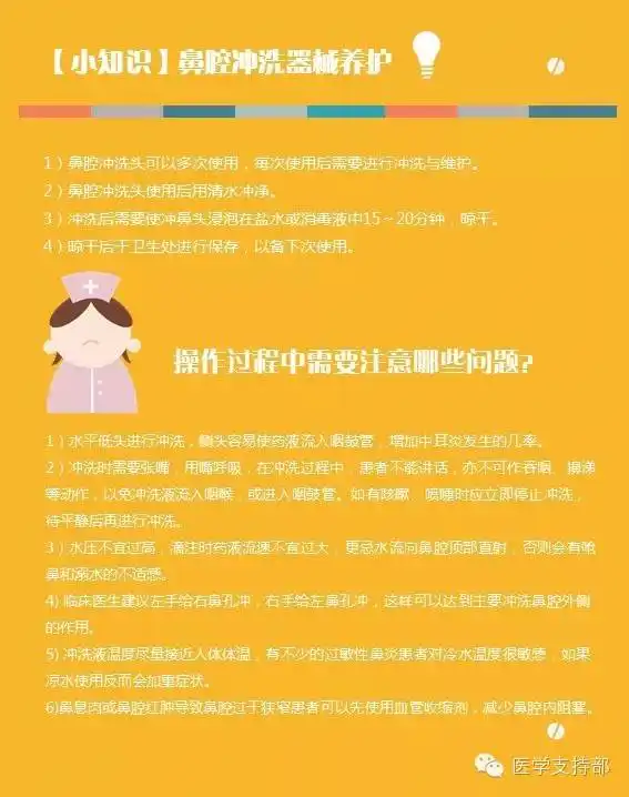 鼻腔冲洗知识手册